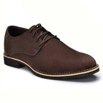 Sapato Masculino Confortavel Social Sapatenis Casual Camurça Evangelico Oxford