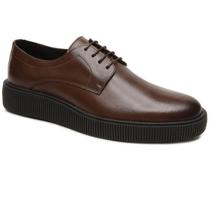 Sapato Masculino Couro Legitimo Derby Konna Cafe