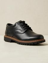 Sapato Masculino Couro Sola Tratorada Cadarço Elegante Sapato Masculino Couro Sola Tratorada Cadarço Elegante