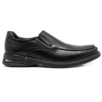 Sapato Masculino Democrata Air Magnun Couro Preto - 593102 Sapato Masculino Democrata Air Magnun Couro Preto - 593102