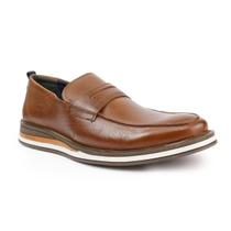Sapato Masculino Democrata Conhaque Metropolitan Type