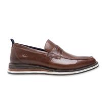 Sapato Masculino Democrata Loafer Type Conhaque