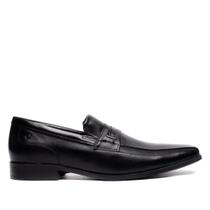 Sapato Masculino Democrata Unique Couro Elegante Preto