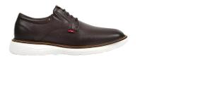 Sapato Masculino Ferracin Full Couro Básico Calce Fácil Moda 4565-6961