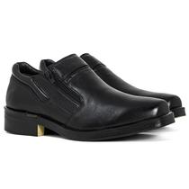 Sapato Masculino Ferracini 24h Social Clássico Urban Way Couro Zíper 6629-106 Sapato Masculino Ferracini 24h Social Clássico Urban Way Couro Zíper 6629-106