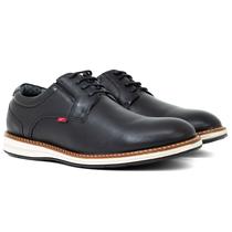 Sapato Masculino Ferracini Casual Kingston 24h Couro Cadarço Conforto 6152-675