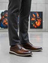Sapato Masculino Hisoft 32 Dune Democrata Couro Original Sapato Masculino Hisoft 32 Dune Democrata Couro Original
