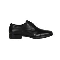 Sapato Masculino Jota Pe Air Wallace Couro Preto - 87554 Sapato Masculino Jota Pe Air Wallace Couro Preto - 87554