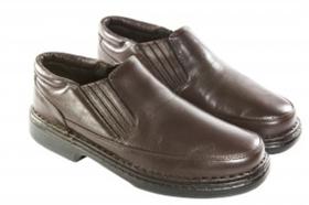 Sapato Masculino Linha Confort - Cód 6017 Café Tam 40