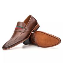 Sapato Masculino Loafer Com Gravata Premium Ref.: 2024WHISK