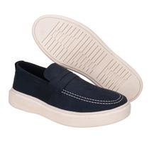 Sapato Masculino Mocassim Camurça Social Sapatenis Loafer