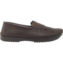 Sapato Masculino Mocassim Casual Social Dia a Dia Passeio Trabalho em Couro Free Way LoganX-2