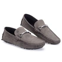 Sapato Masculino Mocassim De Couro Estilo Drive Calce Fácil Sapato Masculino Mocassim De Couro Estilo Drive Calce Fácil