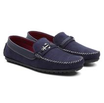 Sapato Masculino Mocassim Social Camurça Slip-on DockSide Envio Rapido - Enolla