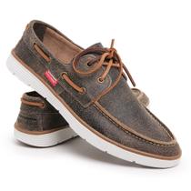 Sapato Masculino Mocassins Dockside Couro