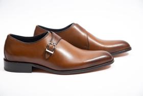 Sapato Masculino Monk Strap Robert preto