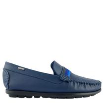 Sapato Masculino Opx Preto Café Azul 0701