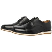 Sapato Masculino Oxford Confort Mocflex - 12010 - Preto