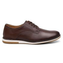 Sapato Masculino Oxford Em Couro Casual Conforto Elegância