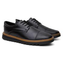 Sapato Masculino Oxford Luxo Social Derby Brogue Confortável Leve