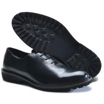 Sapato Masculino Oxford Silva&Silva P5001 Preto Couro