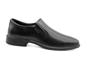Sapato Masculino Pegada Conforto Couro 124778 Preto