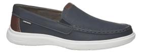 Sapato Masculino Pegada Mocassim Couro Amortecedor 142201