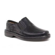 Sapato Masculino Pipper Softness Couro Preto - 6071