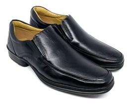 Sapato Masculino Rafarillo Couro Preto Ref 9231 ( Postagem mesmo dia ou Próximo dia Útil )