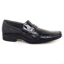 Sapato Masculino Rafarillo Las Vegas Preto Verniz 79415-13P