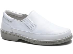 Sapato Masculino Silva&Silva CR1005 Branco Confort Couro