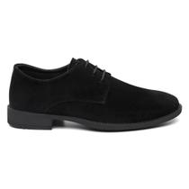Sapato Masculino social bico redondo Camurça Cadarço Sola Borracha Antiderrapante Sapato Masculino social bico redondo Camurça Cadarço Sola Borracha Antiderrapante