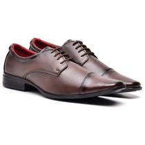 Sapato Masculino Social Cappuccino Ref: 807 Sapato Masculino Social Cappuccino Ref: 807