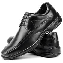 Sapato Masculino Social Casual Antistress Anatômico Com Cadarços Sapato Masculino Social Casual Antistress Anatômico Com Cadarços