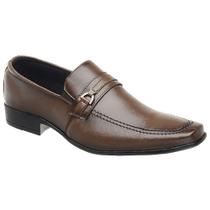 Sapato Masculino Social Clássico Confort Salto Baixo Designer Moderno SLZ REF-1103 Sapato Masculino Social Clássico Confort Salto Baixo Designer Moderno SLZ REF-1103
