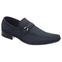 Sapato Masculino Social Clássico Confort Salto Baixo Designer Moderno SLZ REF-1103