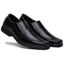 Sapato Masculino Social Comfort Bico Quadrado Preto 80002 Sapato Masculino Social Comfort Bico Quadrado Preto 80002
