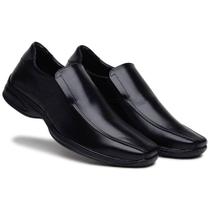 Sapato Masculino Social Comfort Macio Preto Anti Shock 35002 Sapato Masculino Social Comfort Macio Preto Anti Shock 35002
