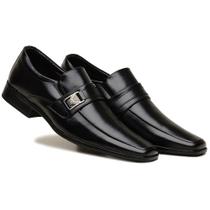 Sapato Masculino Social Comfort Malbec Alongado Preto 70154 Sapato Masculino Social Comfort Malbec Alongado Preto 70154