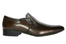 Sapato Masculino Social Couro Dark Brown - Cód 79108