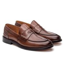 Sapato Masculino Social Couro Loafer Conforto Casual