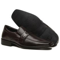 Sapato Masculino Social Elástico Estilo Conforto Premium Cor Café Sapato Masculino Social Elástico Estilo Conforto Premium Cor Café