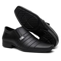 Sapato Masculino Social Esporte Fino Casual Preto Leve e Confortável Sapato Masculino Social Esporte Fino Casual Preto Leve e Confortável