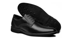 Sapato Masculino Social Linha Premium Conforto Cor Preto
