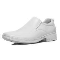 Sapato Masculino Social Pierrô extremo conforto couro cor branco Sapato Masculino Social Pierrô extremo conforto couro cor branco