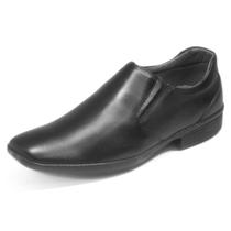 Sapato Masculino Social Pierrô extremo conforto couro cor preto