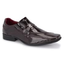 Sapato Masculino Social Schiareli 835 Bico Quadrado Fino Moderno