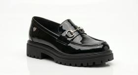 Sapato Mississipi Q8551A Mabli Loafer Mocassim Salto Bloco -