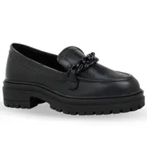 Sapato Mocassim Bottero Couro Atanado Napoli Preto ref 342201_9