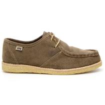 Sapato Mocassim Casual 775 Vintage Couro Camurça Sola Crepe London Social Sapato Mocassim Casual 775 Vintage Couro Camurça Sola Crepe London Social